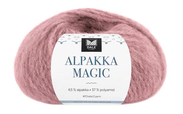 Bilde av Alpakka Magic - 327 Mrk rose