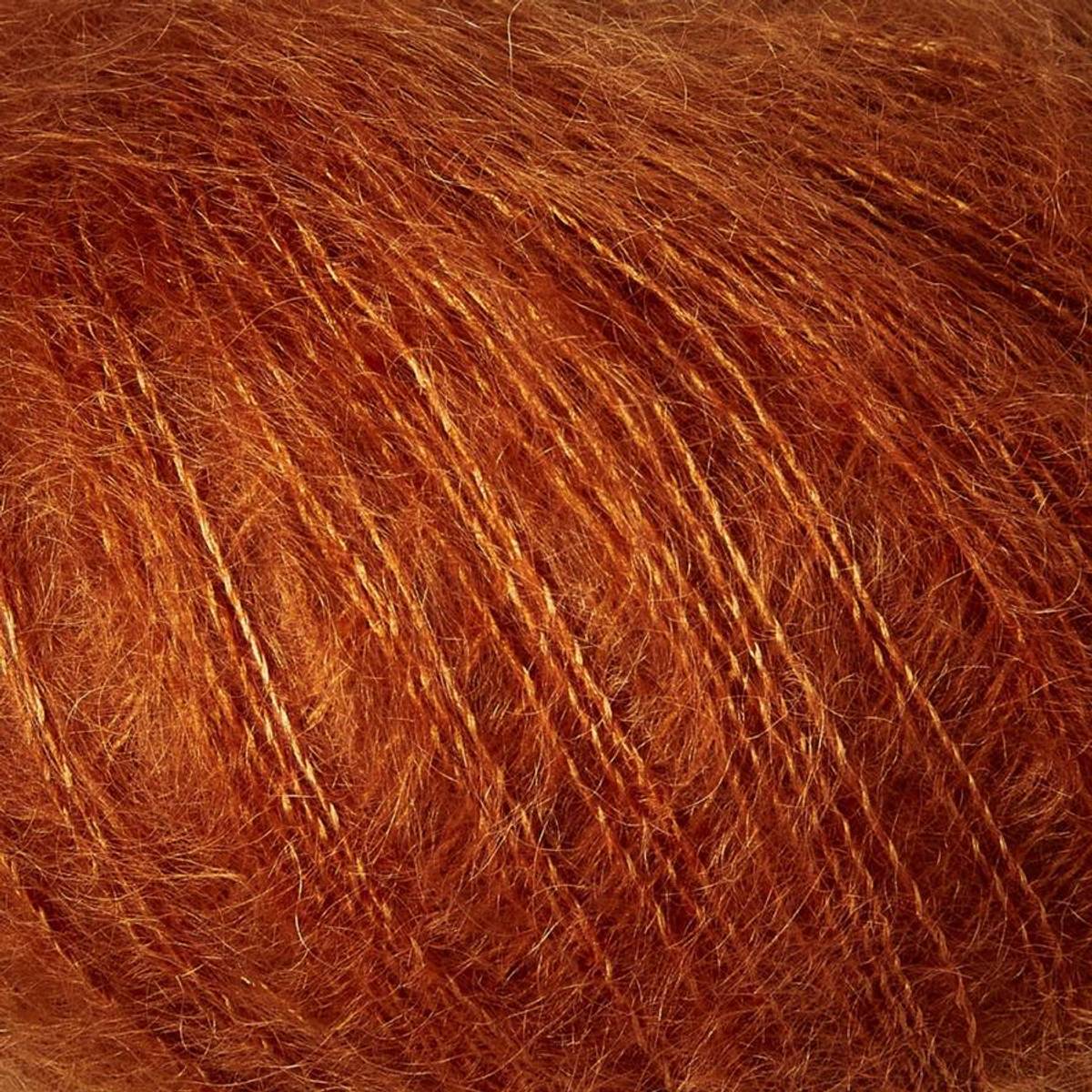 Soft Silk Mohair - Brændt Oransje