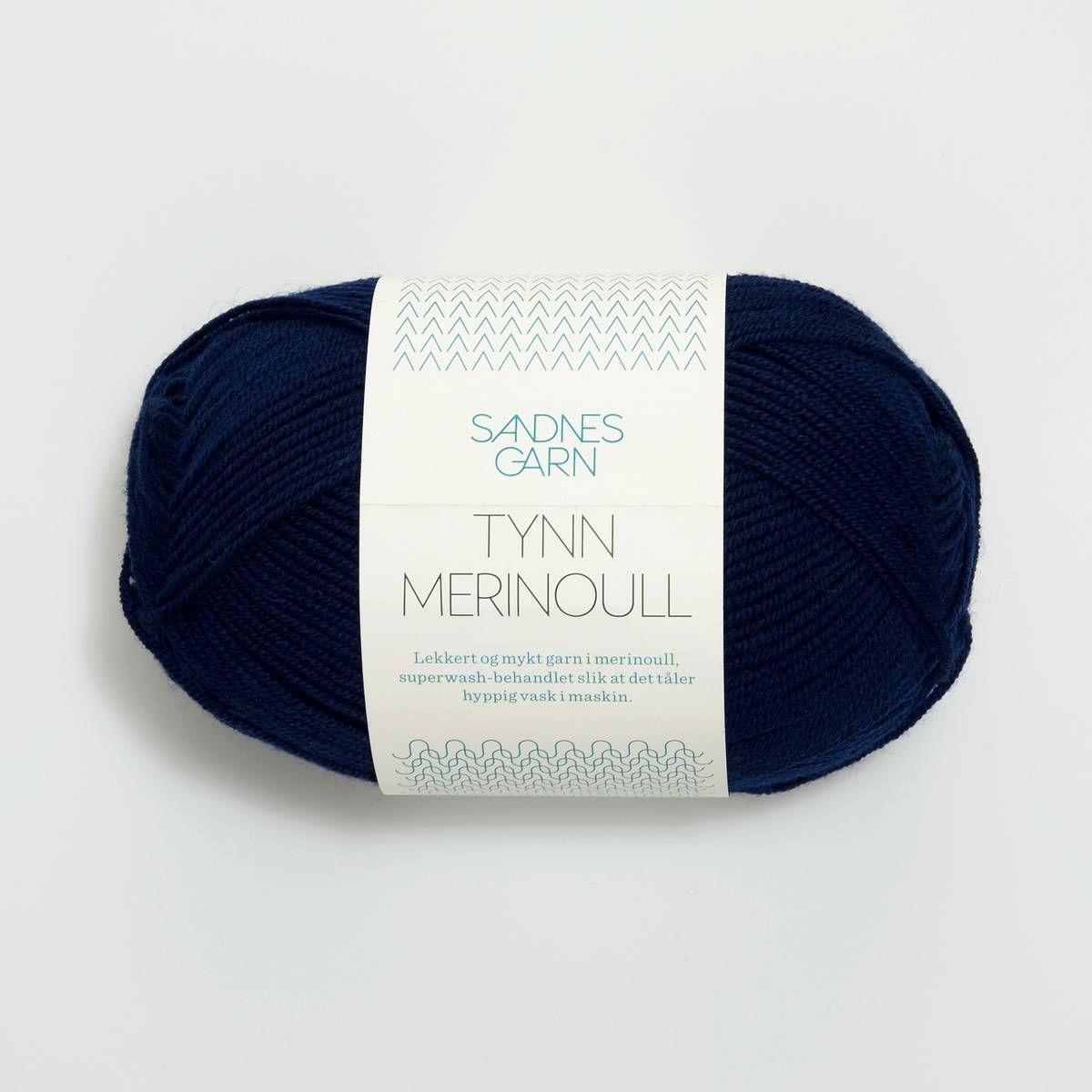 Tynn Merinoull - 5575 Marineblå