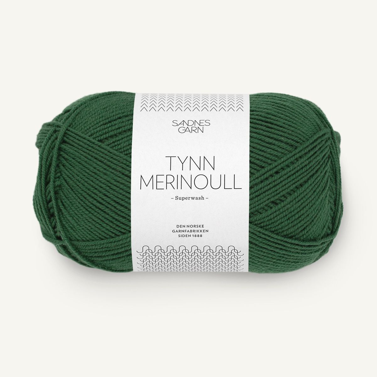 Tynn Merinoull - 8072 Skoggrønn